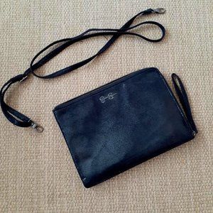 *Jessica Simpson Black Leather Purse